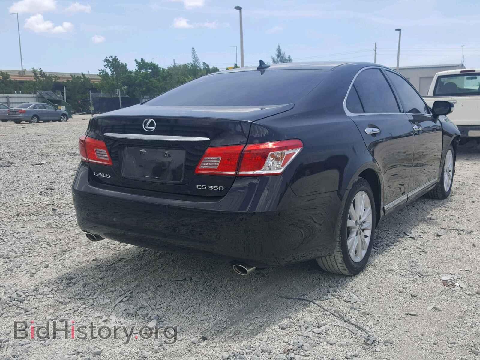 2011 LEXUS ES350 - VIN: JTHBK1EG4B2452215 - Фото 4