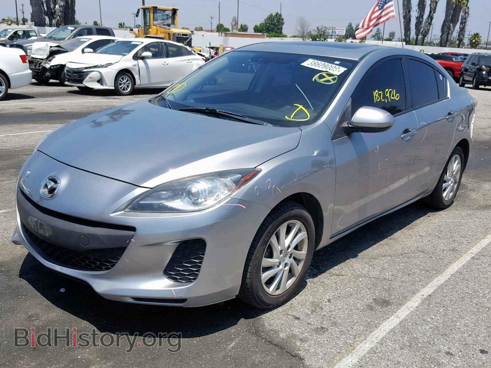 2012 MAZDA 3 - VIN: JM1BL1W71C1671816 - Фото 2