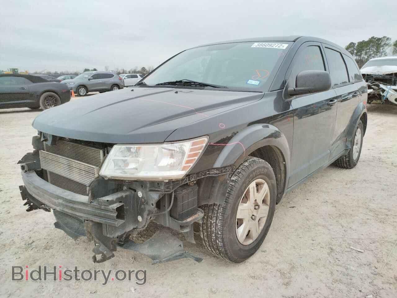 2012 DODGE JOURNEY - VIN: 3C4PDCAB8CT300090 - Фото 2