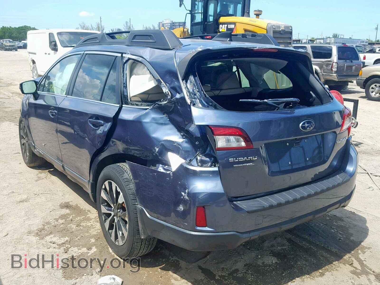 2016 SUBARU OUTBACK 2. - VIN: 4S4BSBNC8G3287965 - Фото 3