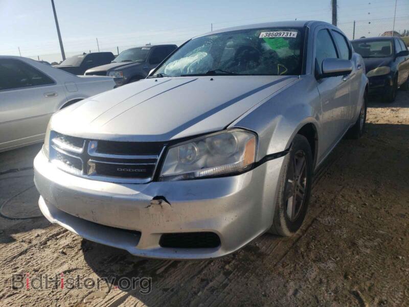 2012 Dodge AVENGER (VIN 1C3CDZCB9CN192985) — фото 2 из 10