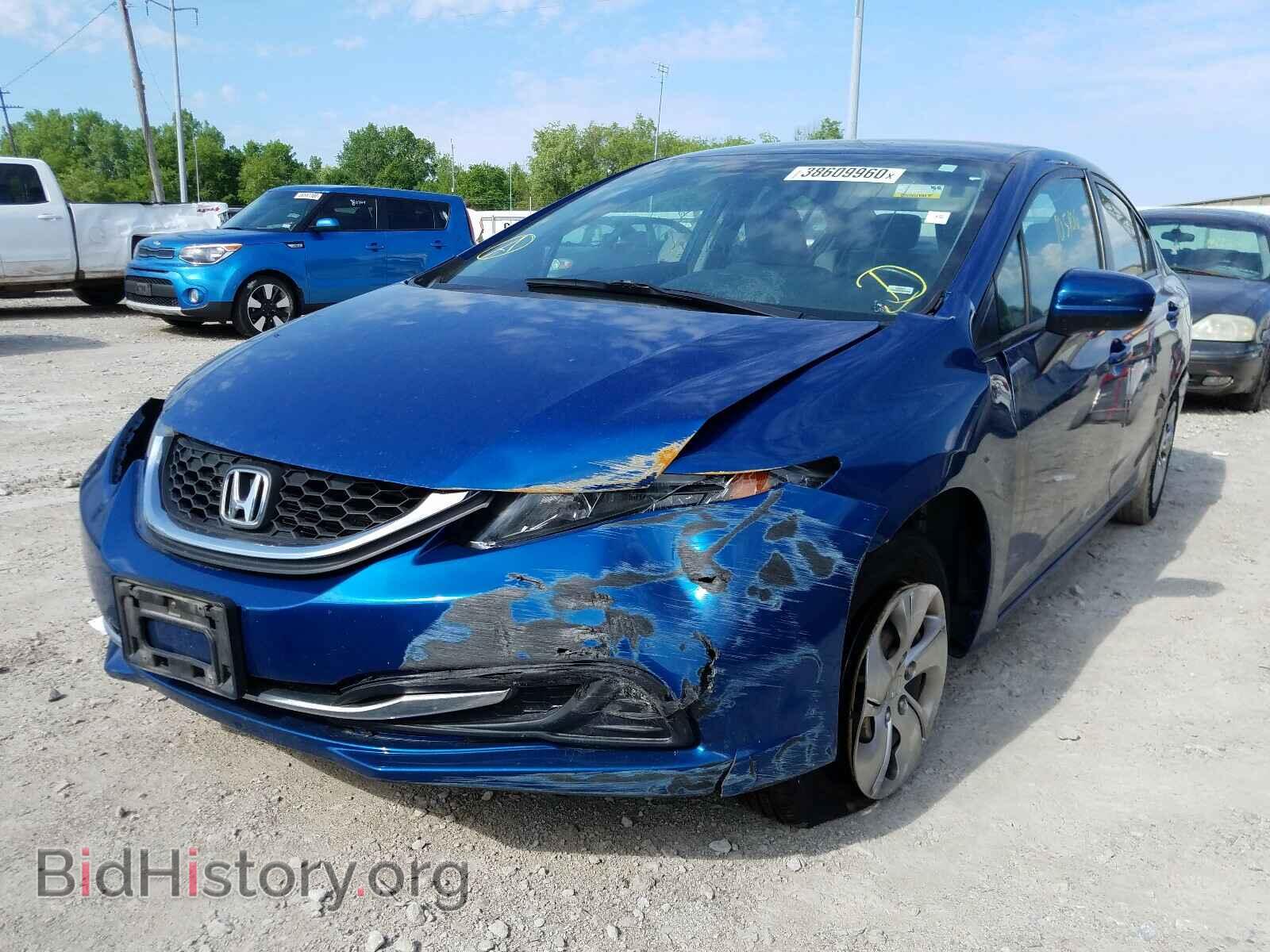 2014 HONDA CIVIC - VIN: 19XFB2F58EE002340 - Фото 2