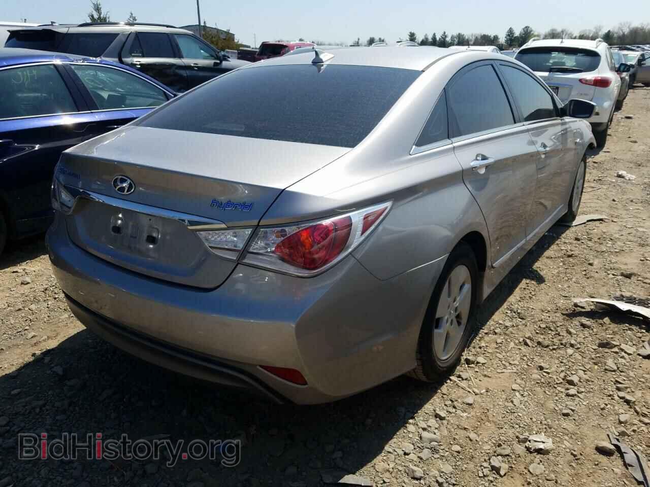 2012 HYUNDAI SONATA - VIN: KMHEC4A48CA047521 - Фото 4