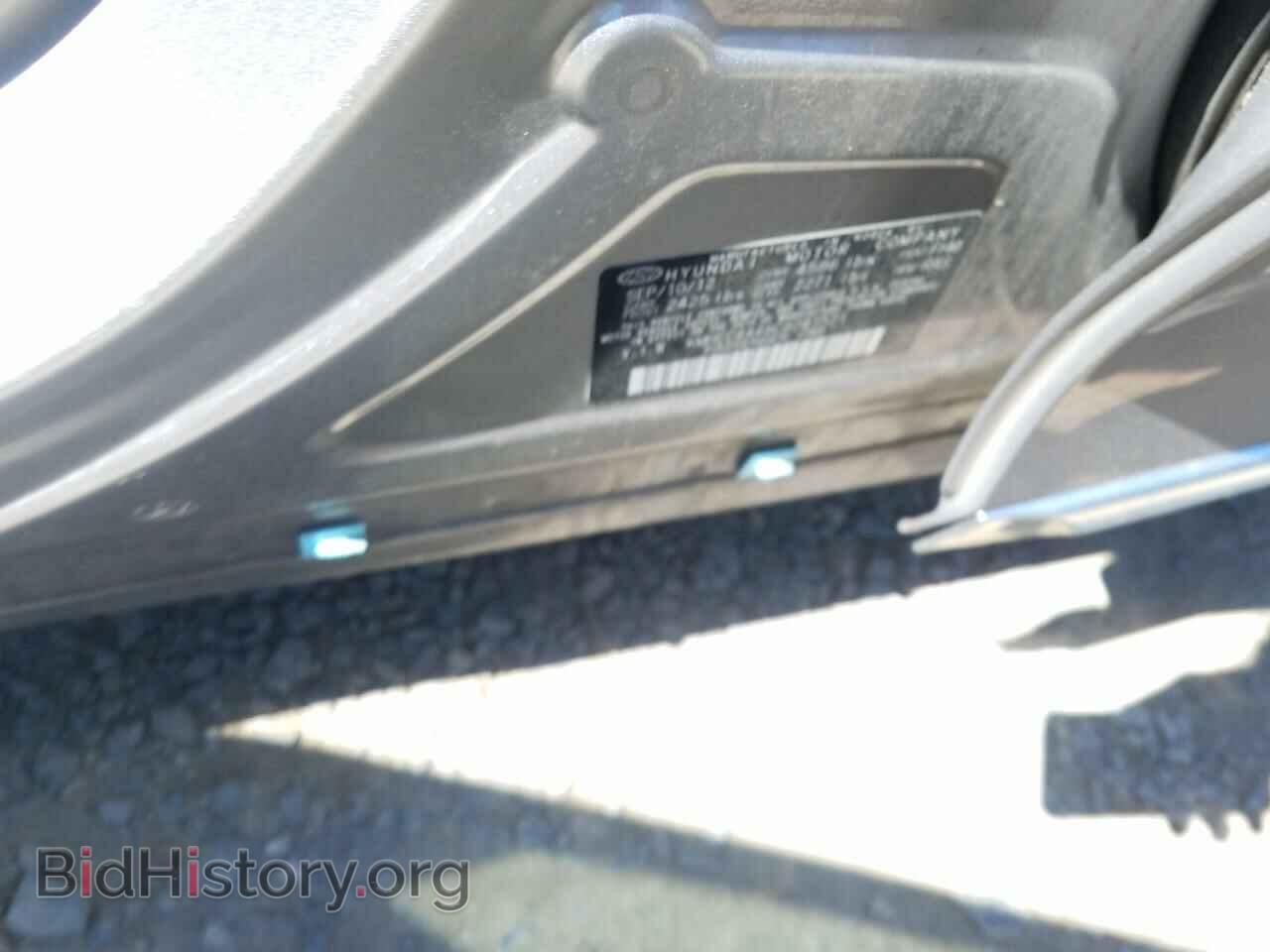 2012 HYUNDAI SONATA - VIN: KMHEC4A48CA047521 - Фото 10