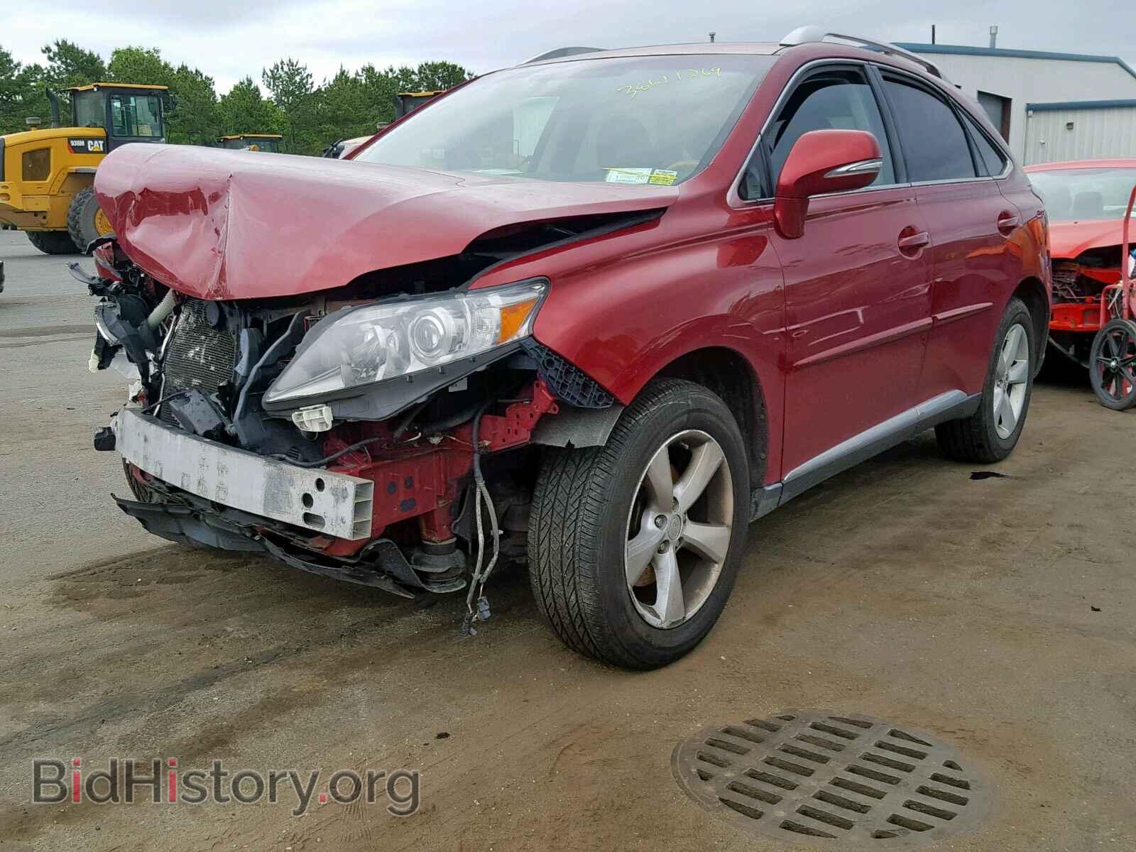 2012 LEXUS RX 350 - VIN: 2T2BK1BA2CC127689 - Фото 2