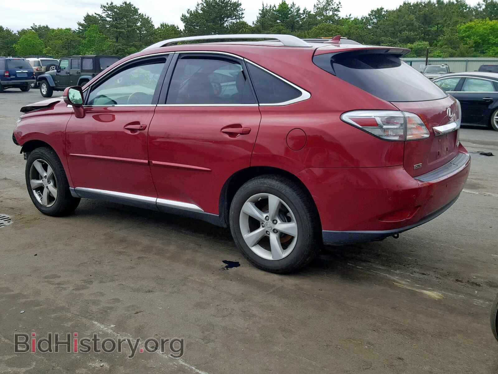 2012 LEXUS RX 350 - VIN: 2T2BK1BA2CC127689 - Фото 3