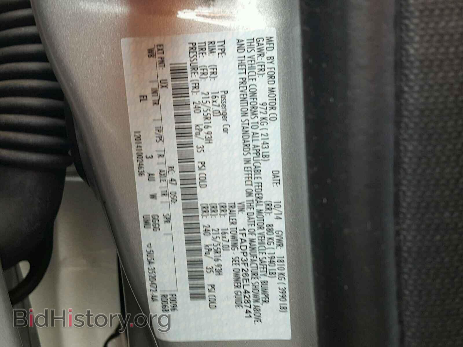 2014 FORD FOCUS - VIN: 1FADP3F26EL428741 - Photo 10