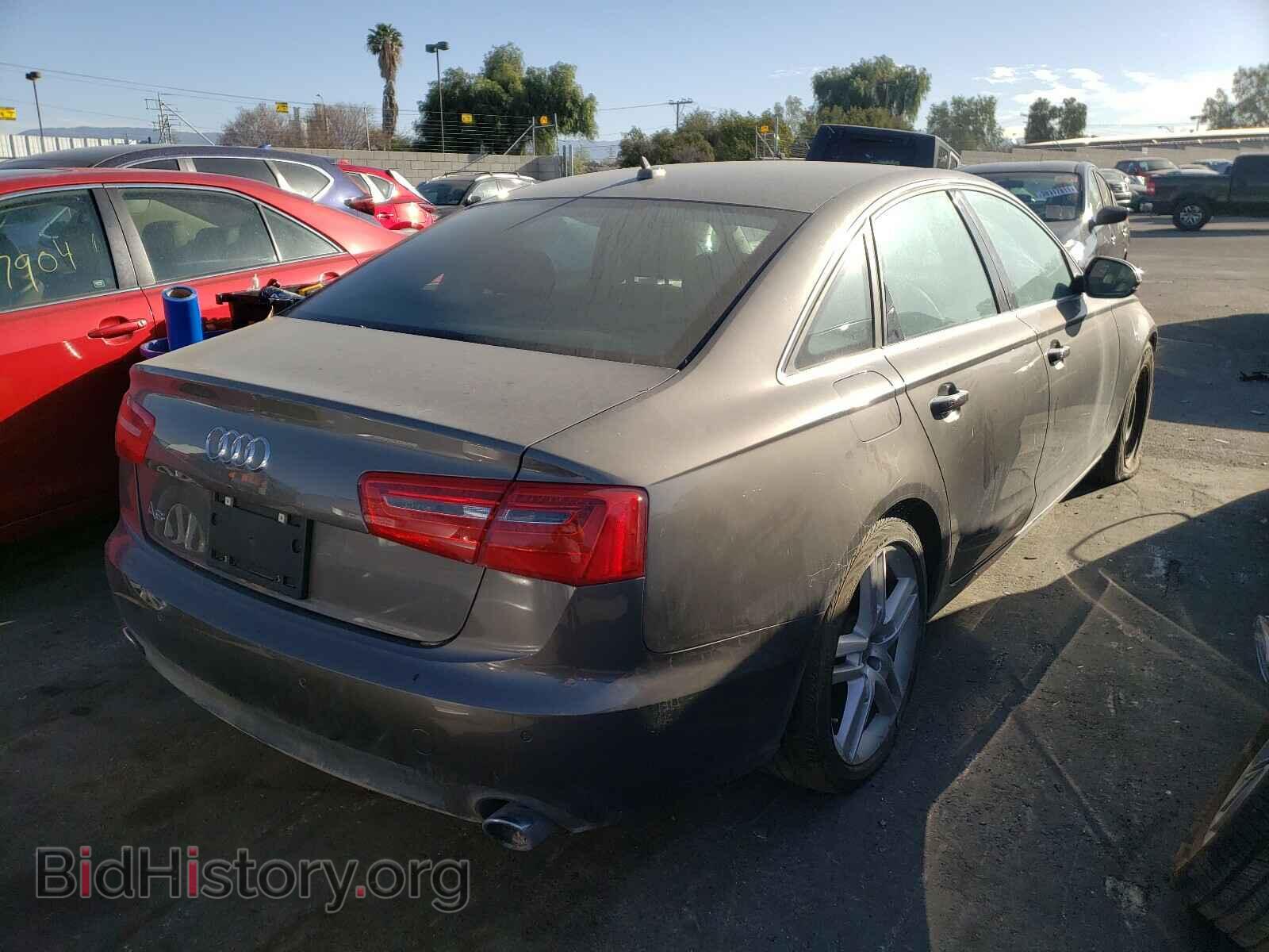 2014 AUDI A6 - VIN: WAUGFAFC4EN079930 - Фото 4