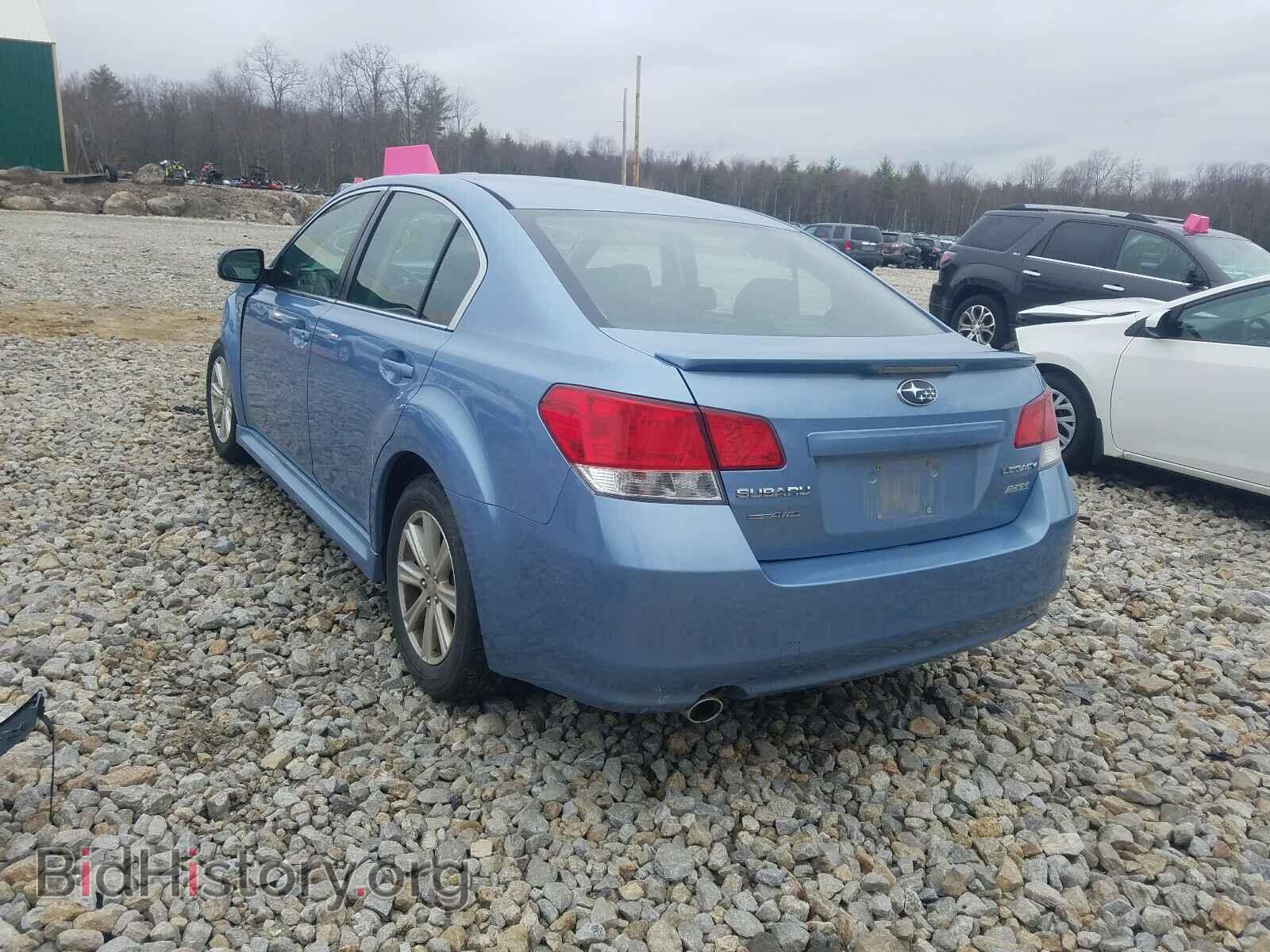 2012 SUBARU LEGACY - VIN: 4S3BMBC68C3040242 - Фото 3