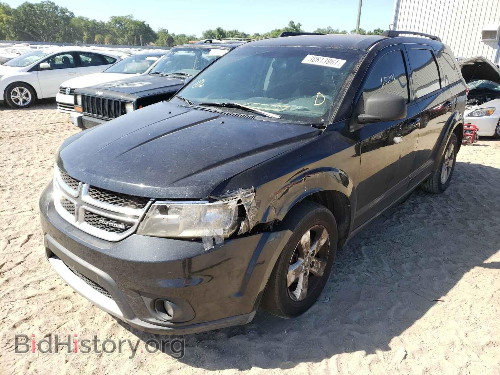 2012 DODGE JOURNEY - VIN: 3C4PDCBG3CT166051 - Фото 2