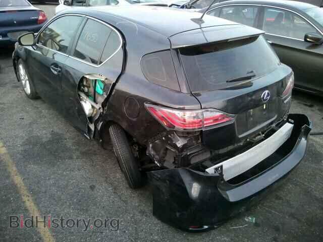 2011 LEXUS CT 200 - VIN: JTHKD5BH8B2045724 - Фото 3