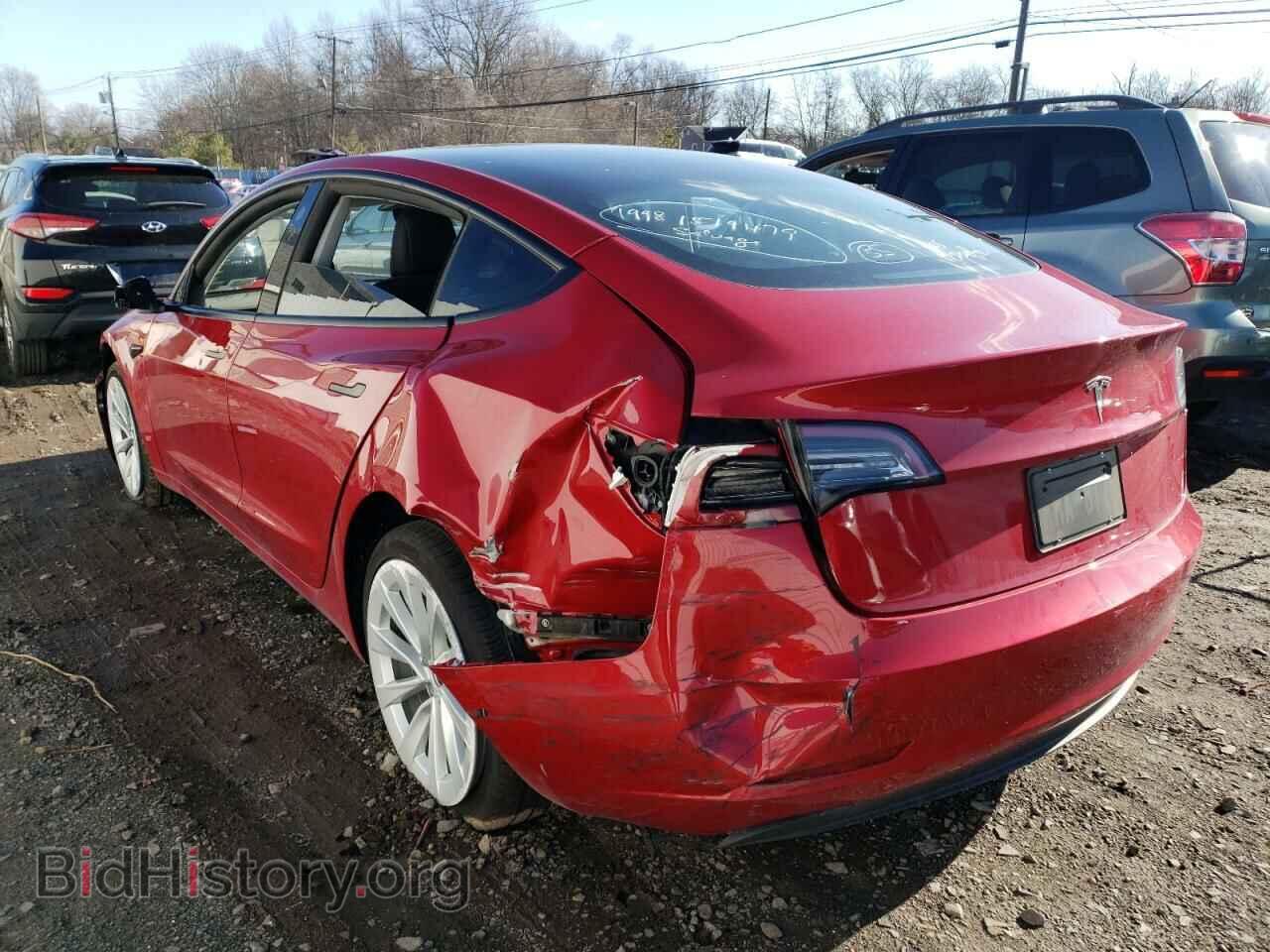 2022 TESLA MODEL 3 - VIN: 5YJ3E1EA9NF186328 - Photo 2