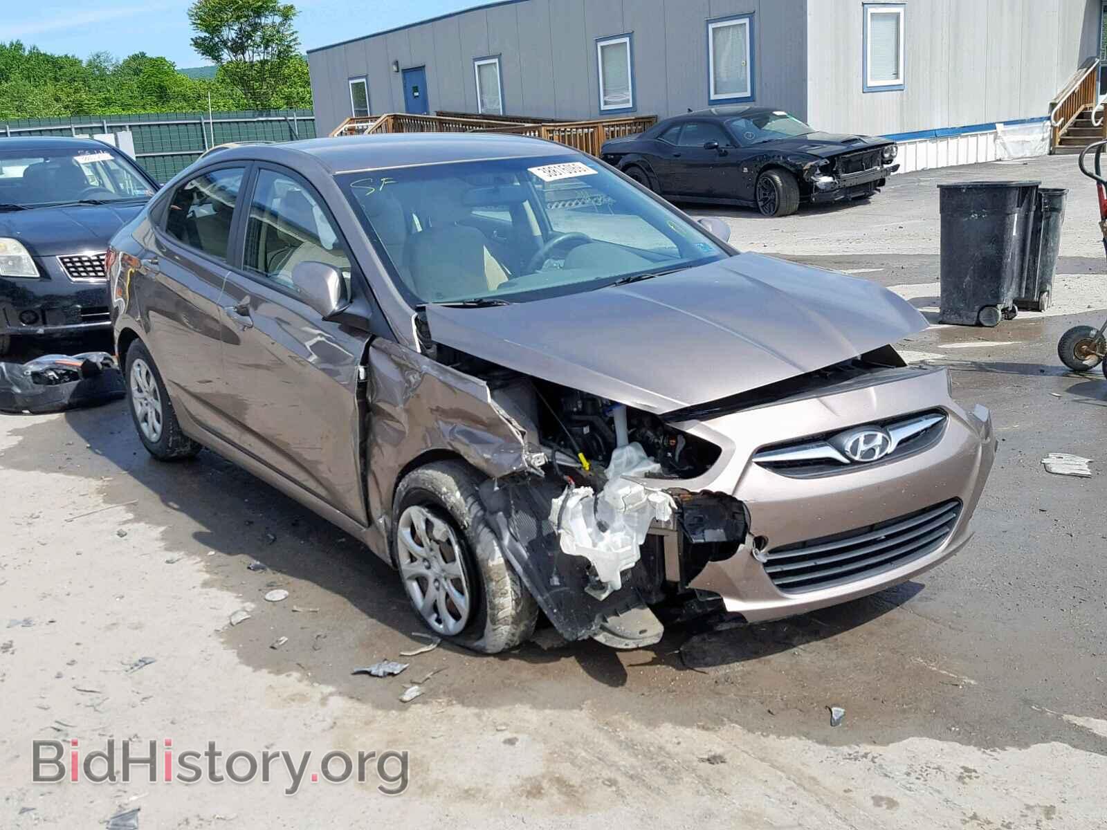 Photo KMHCT4AE6CU249496 - HYUNDAI ACCENT 2012