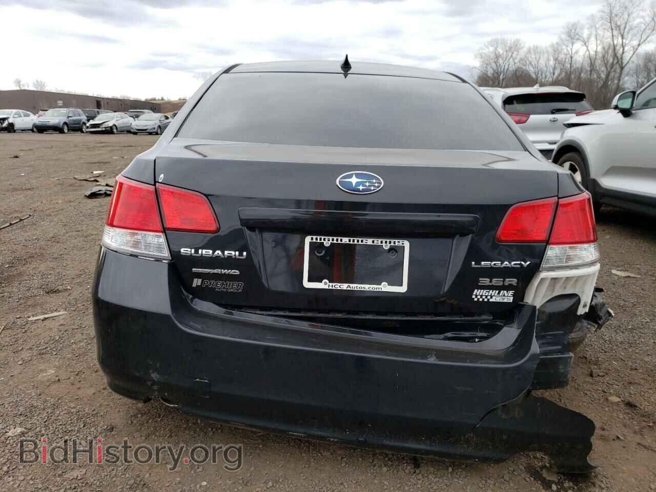 2012 SUBARU LEGACY - VIN: 4S3BMDL65C2017681 - Фото 6