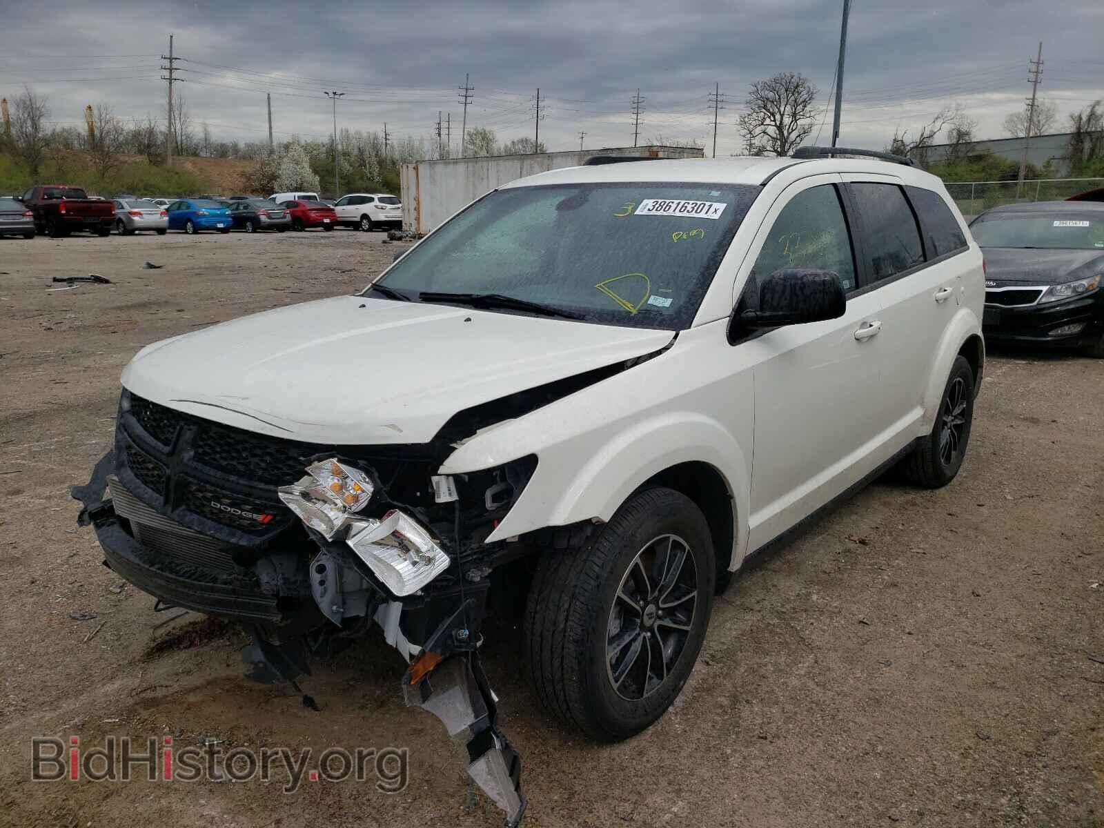 2018 DODGE JOURNEY - VIN: 3C4PDCAB5JT520543 - Фото 2