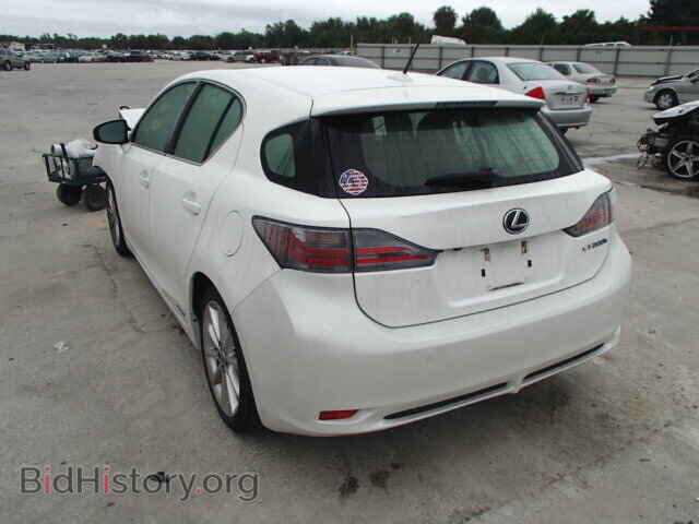 2011 LEXUS CT 200 - VIN: JTHKD5BH6B2028632 - Фото 3