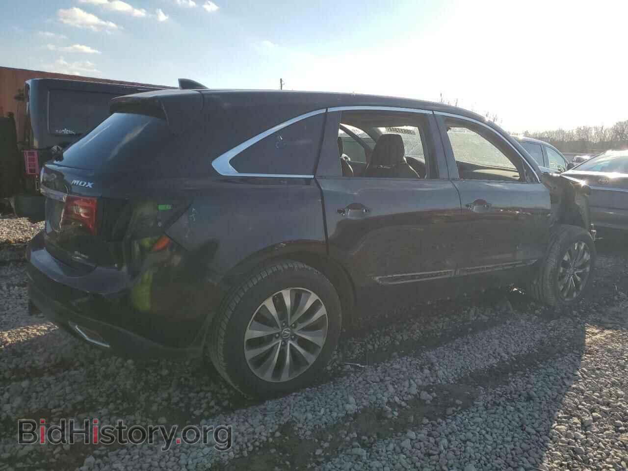 2014 ACURA MDX - VIN: 5FRYD4H42EB015791 - Фото 3