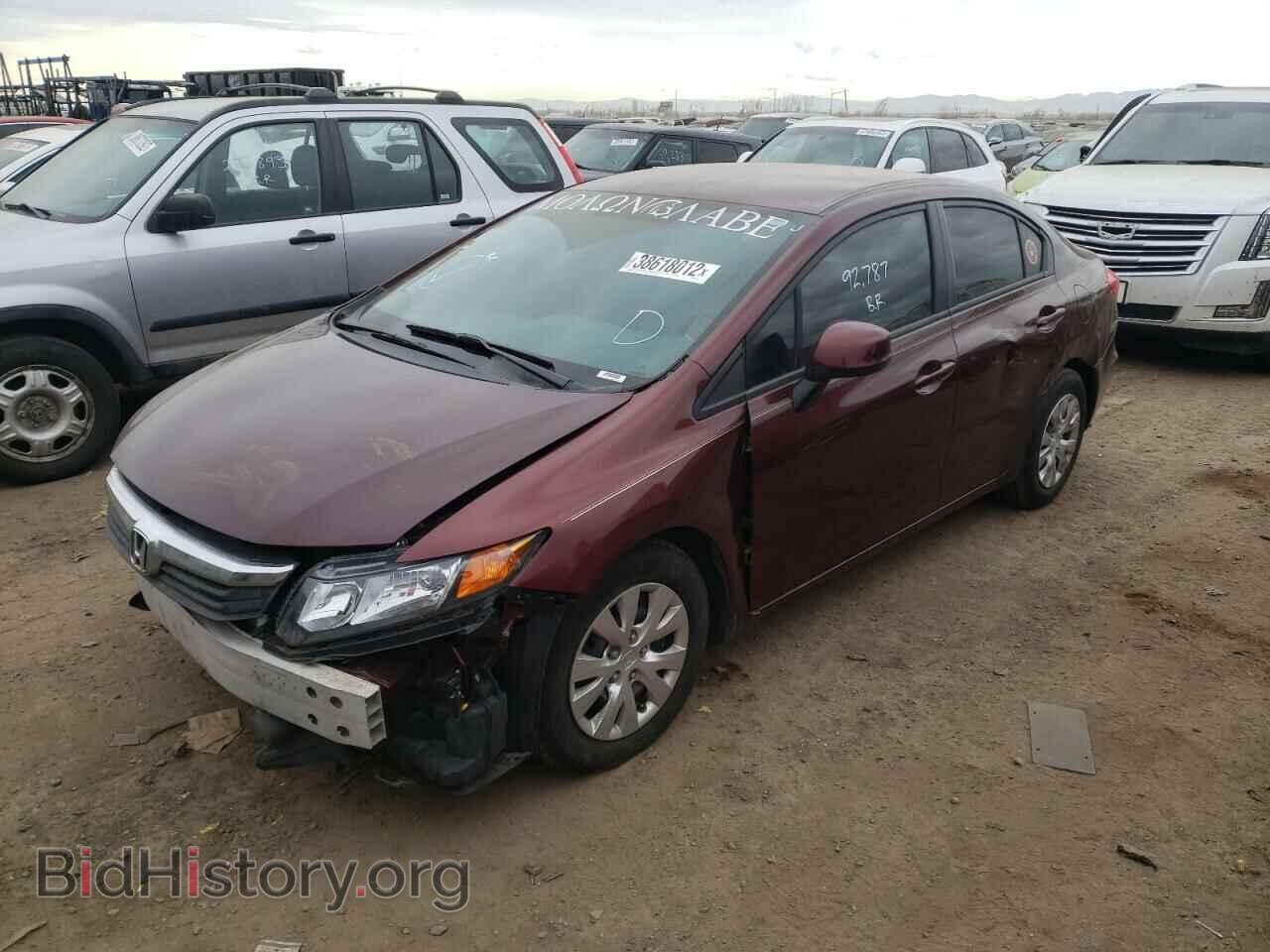 2012 HONDA CIVIC - VIN: 19XFB2F59CE036543 - Photo 2