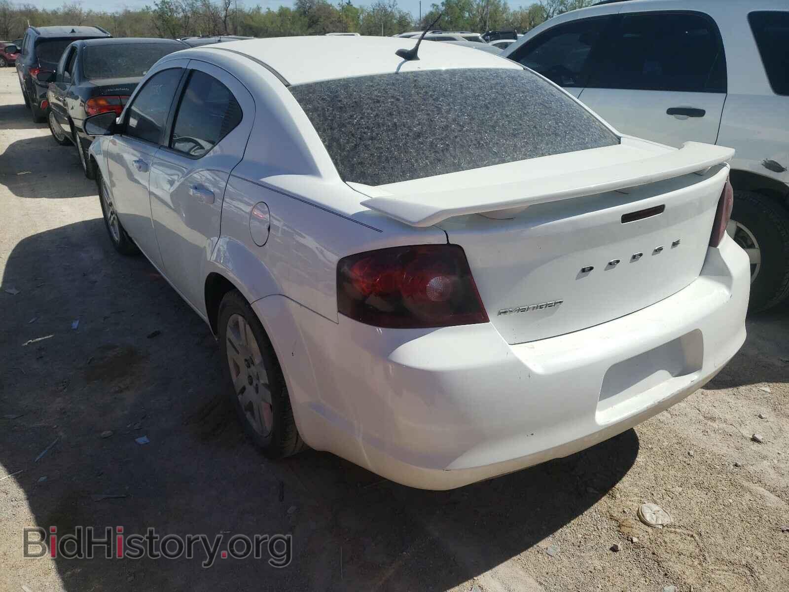 2014 DODGE AVENGER - VIN: 1C3CDZAB7EN126554 - Фото 3