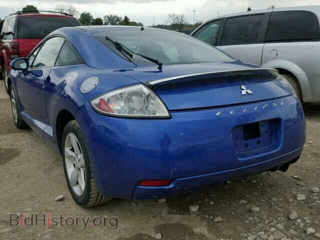 2006 MITSUBISHI ECLIPSE - VIN: 4A3AK24F26E045278 - Фото 3