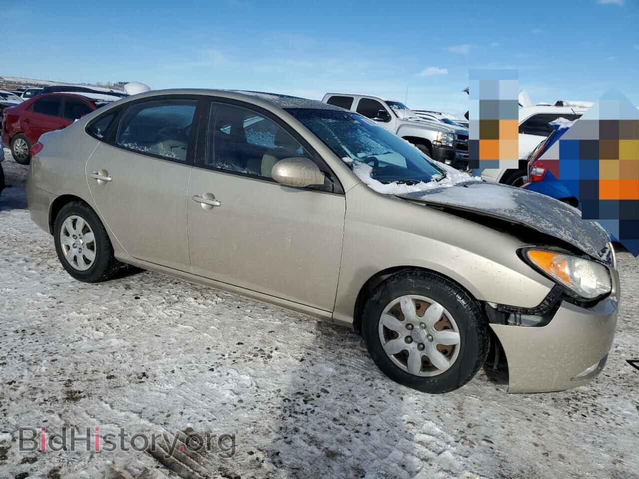 2007 HYUNDAI ELANTRA - VIN: KMHDU46D77U183144 - Фото 4