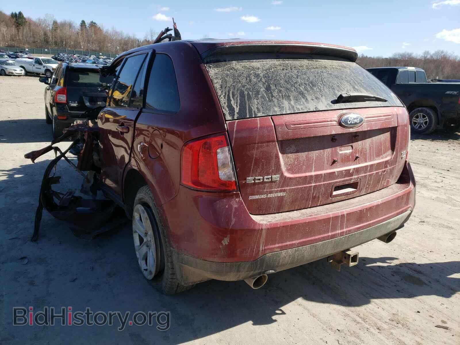 2014 FORD EDGE - VIN: 2FMDK4JC7EBA15866 - Фото 3