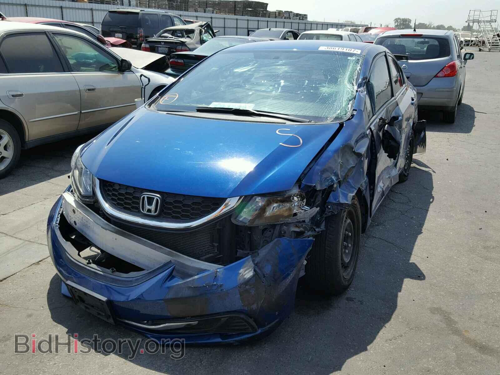 2014 HONDA CIVIC - VIN: 19XFB2F55EE028961 - Фото 2