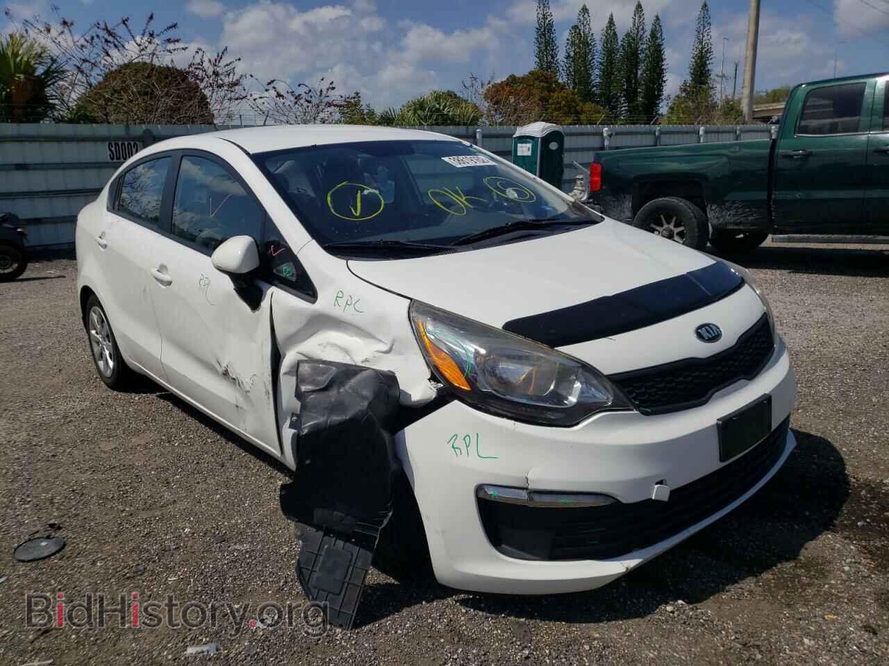 Фотография KNADM4A32G6580975 - KIA RIO 2016