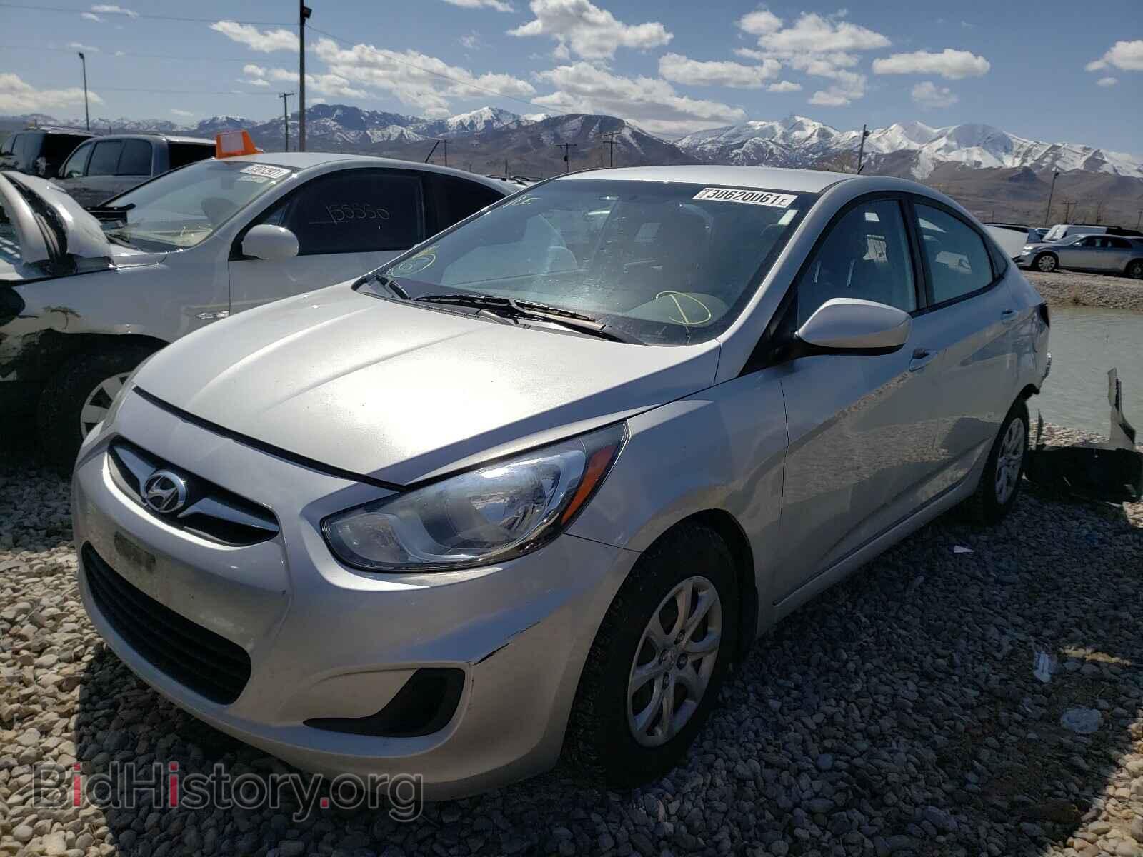 2013 HYUNDAI ACCENT - VIN: KMHCT4AE7DU309514 - Фото 2