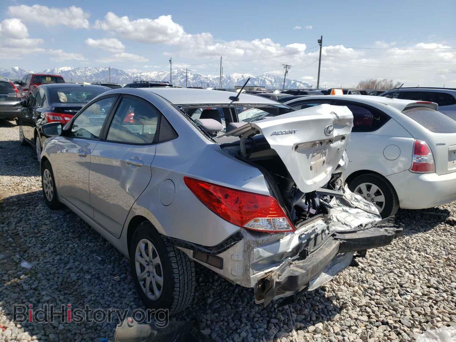 2013 HYUNDAI ACCENT - VIN: KMHCT4AE7DU309514 - Фото 3