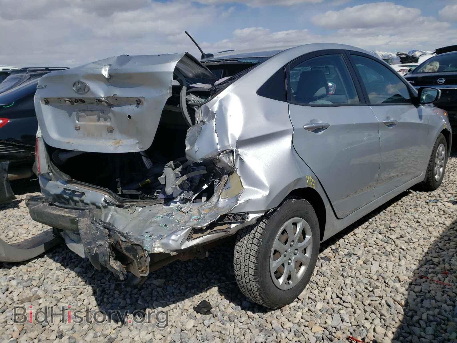 2013 HYUNDAI ACCENT - VIN: KMHCT4AE7DU309514 - Фото 4