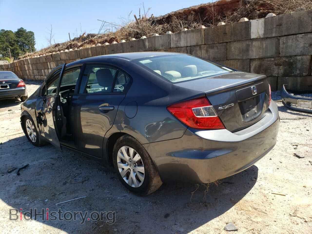 2012 HONDA CIVIC - VIN: 2HGFB2F57CH563812 - Photo 3