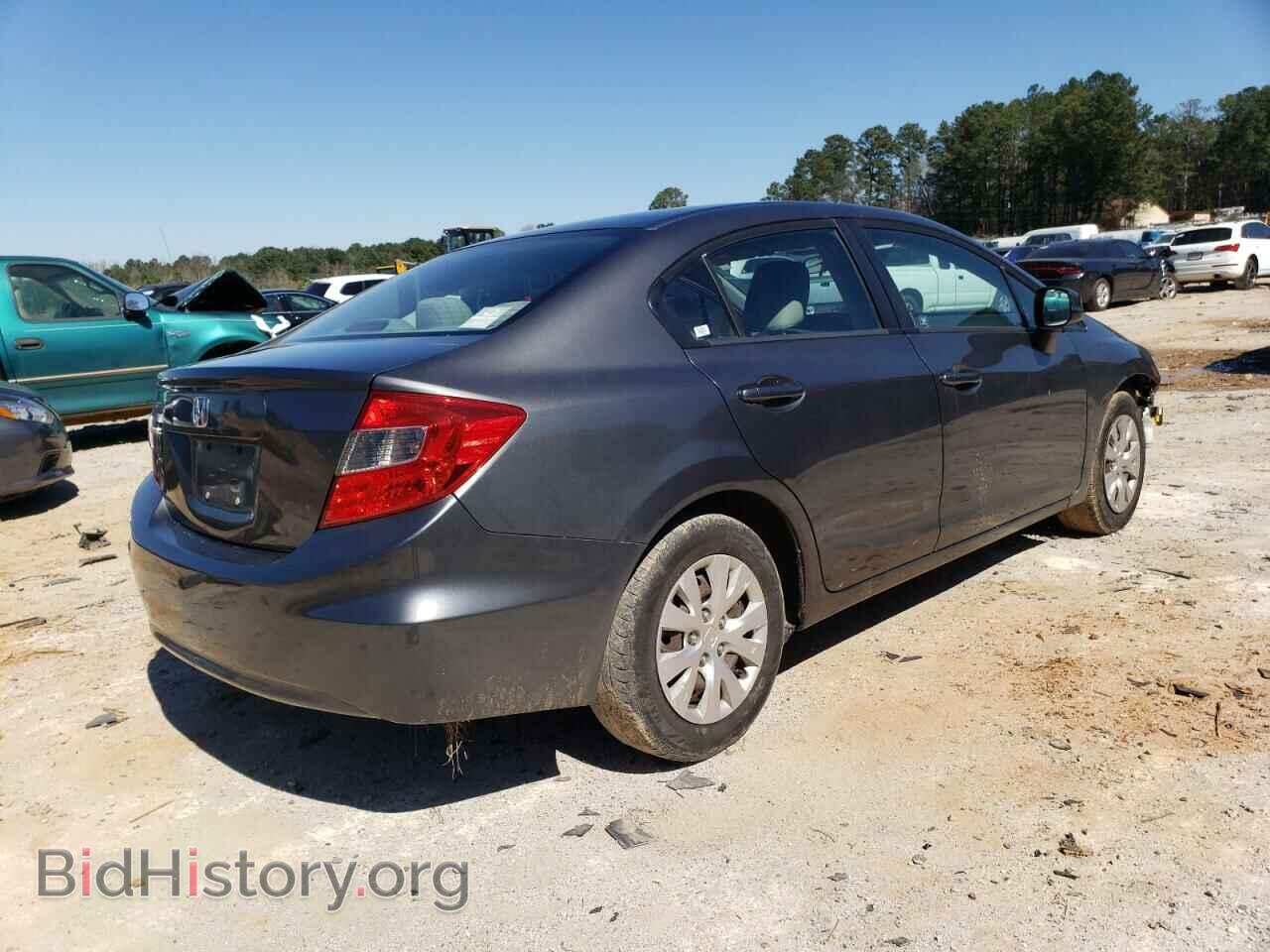 2012 HONDA CIVIC - VIN: 2HGFB2F57CH563812 - Photo 4