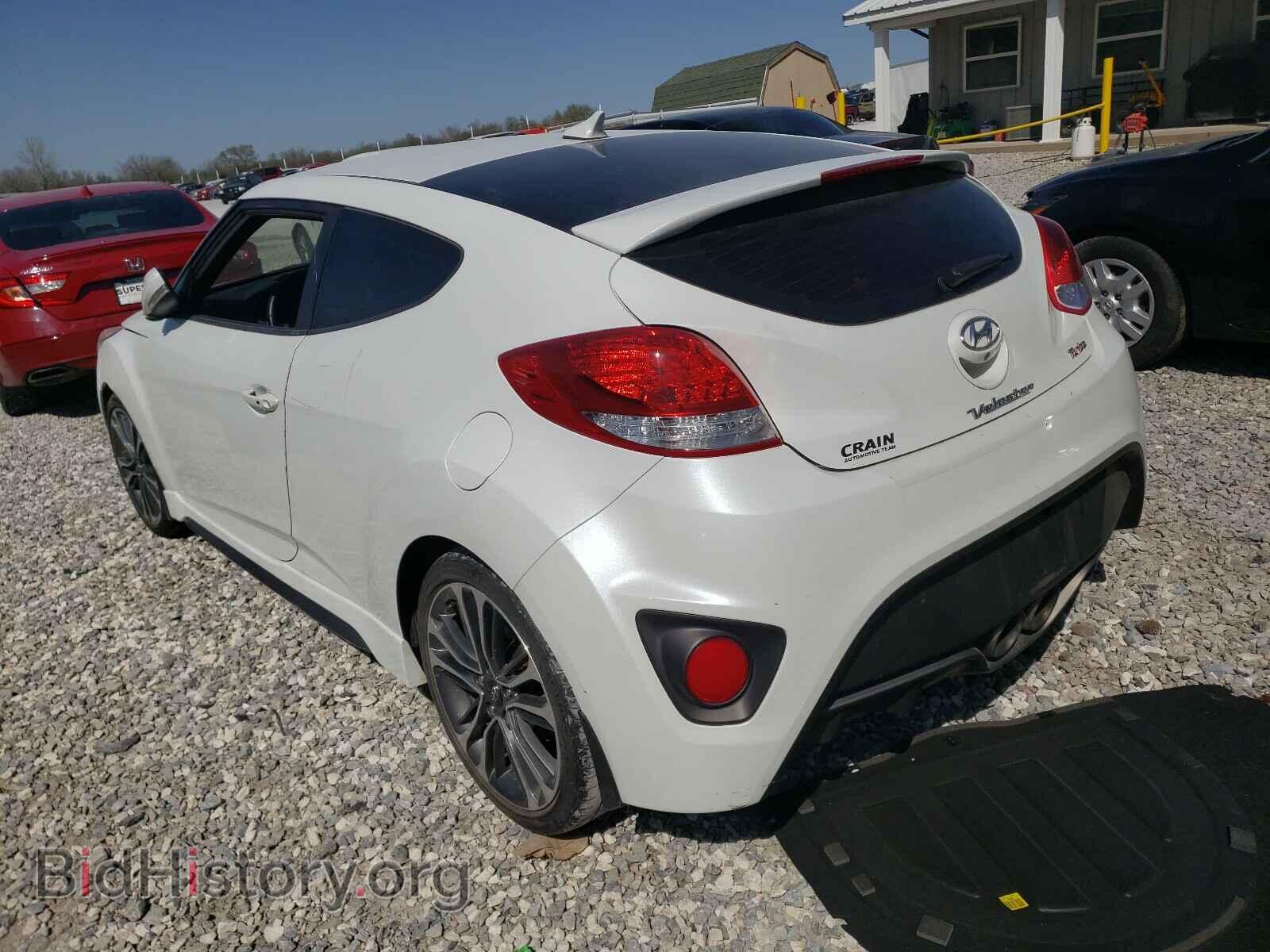 2017 HYUNDAI VELOSTER - VIN: KMHTC6AEXHU309993 - Фото 3