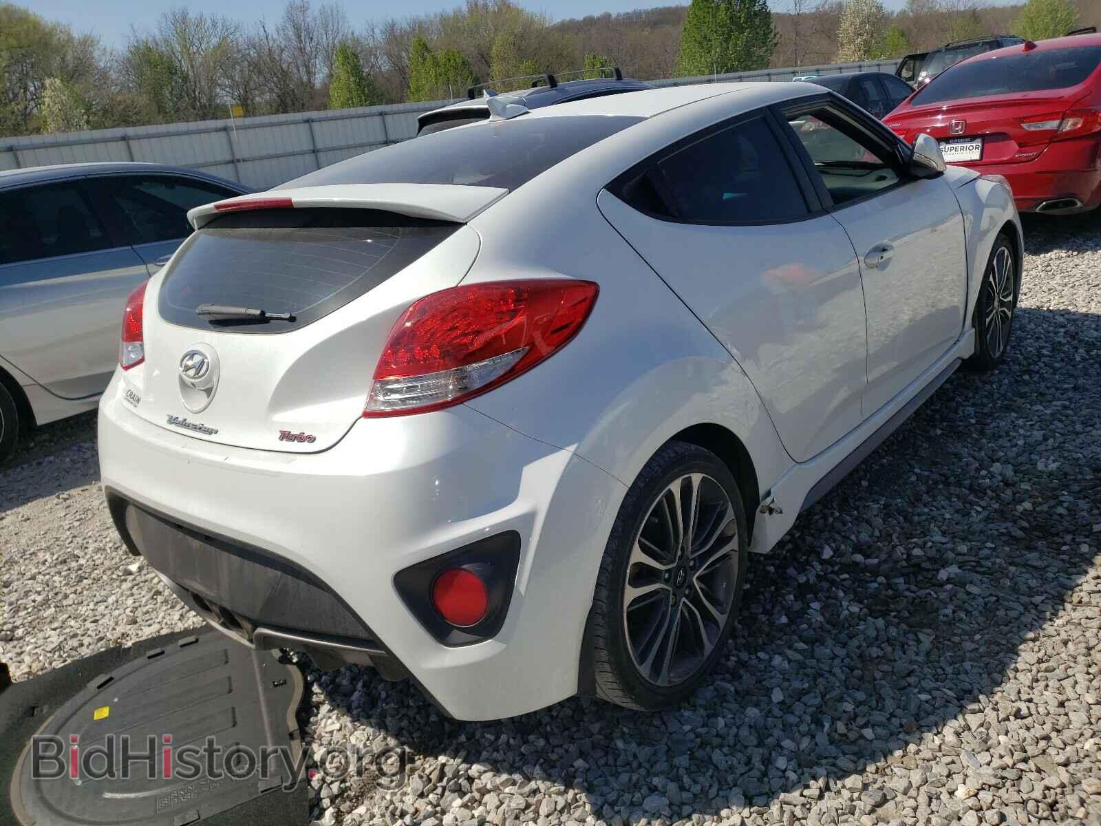 2017 HYUNDAI VELOSTER - VIN: KMHTC6AEXHU309993 - Фото 4