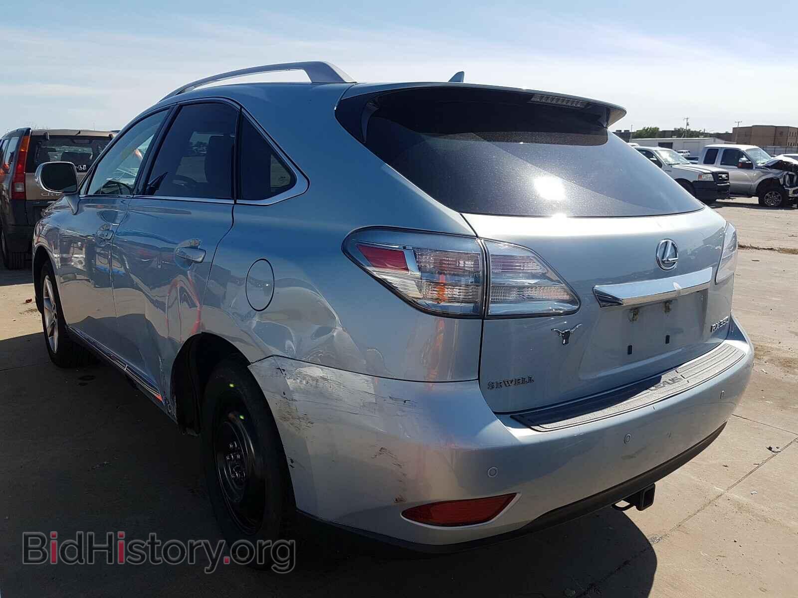 2012 LEXUS RX350 - VIN: 2T2ZK1BA3CC074452 - Фото 3
