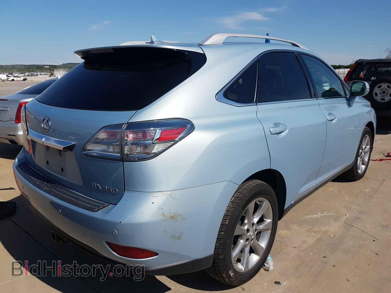 2012 LEXUS RX350 - VIN: 2T2ZK1BA3CC074452 - Фото 4