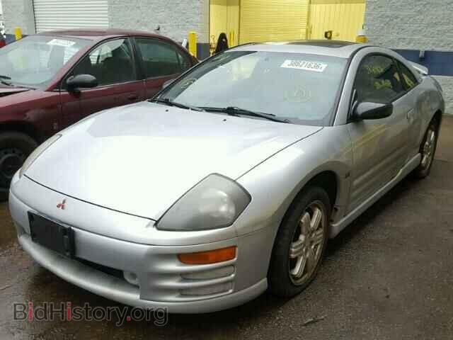 2000 MITSUBISHI ECLIPSE - VIN: 4A3AC54L5YE150372 - Фото 2