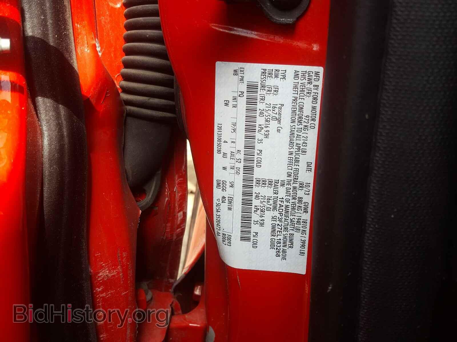 2014 FORD FOCUS - VIN: 1FADP3F27EL183268 - Photo 10
