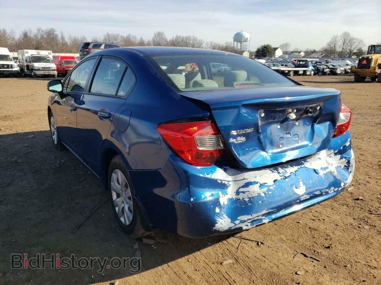 2012 HONDA CIVIC - VIN: 2HGFB2F59CH512019 - Фото 3