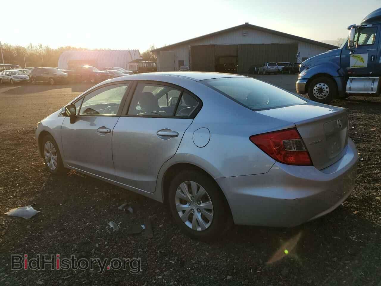 2012 HONDA CIVIC - VIN: 2HGFB2F55CH301643 - Фото 2