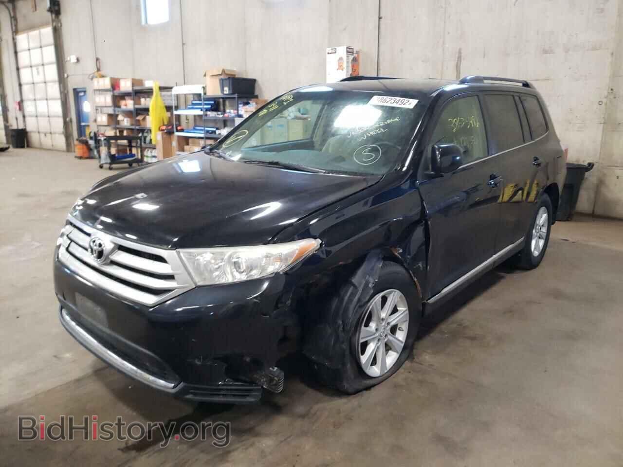 2011 TOYOTA HIGHLANDER - VIN: 5TDZK3EH6BS029827 - Фото 2