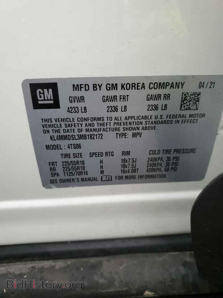 2021 BUICK ENCORE - VIN: KL4MMDSL3MB182172 - Photo 13