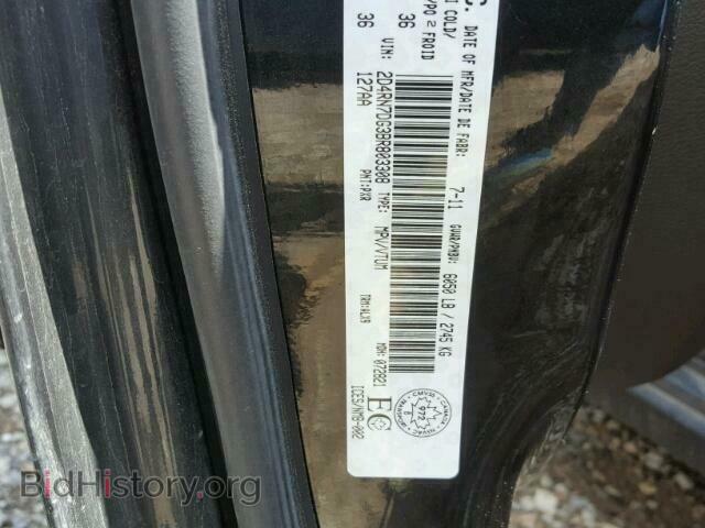 2011 DODGE CARAVAN - VIN: 2D4RN7DG3BR803308 - Фото 10