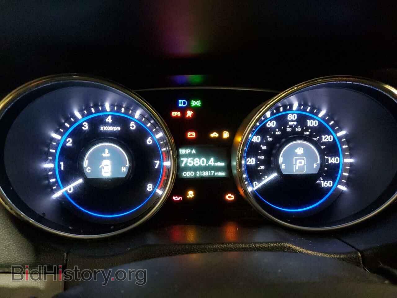 2012 HYUNDAI SONATA - VIN: 5NPEC4AC8CH398546 - Фото 9