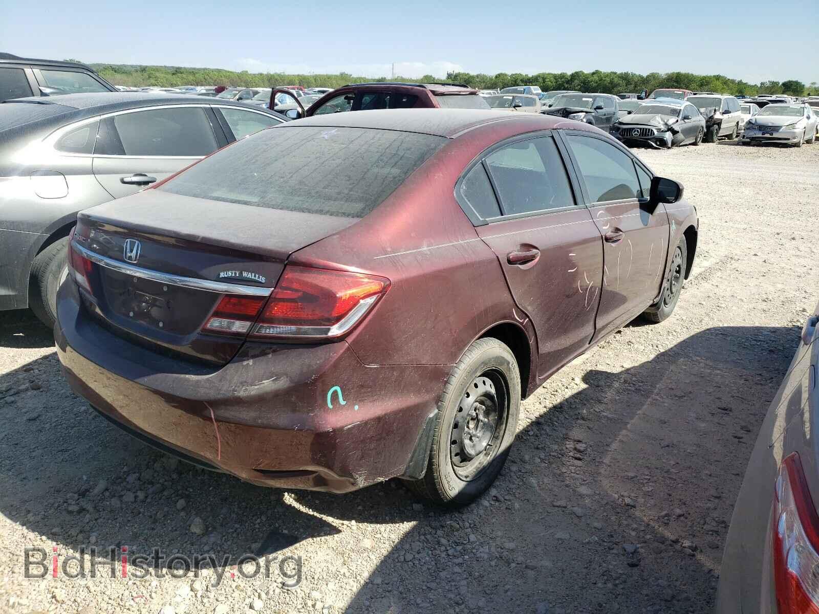 2014 HONDA CIVIC - VIN: 19XFB2F59EE049943 - Фото 4