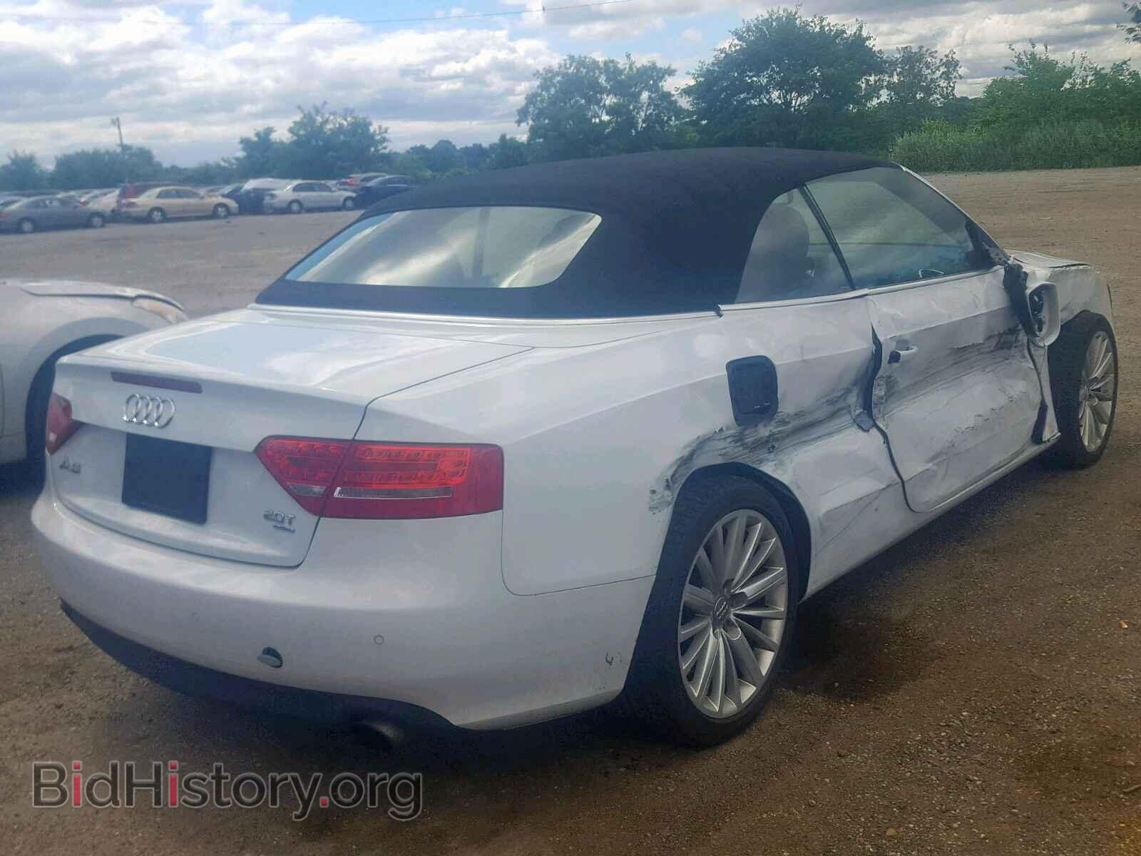 2012 AUDI A5 PREMIUM - VIN: WAULFAFH6CN008929 - Фото 4