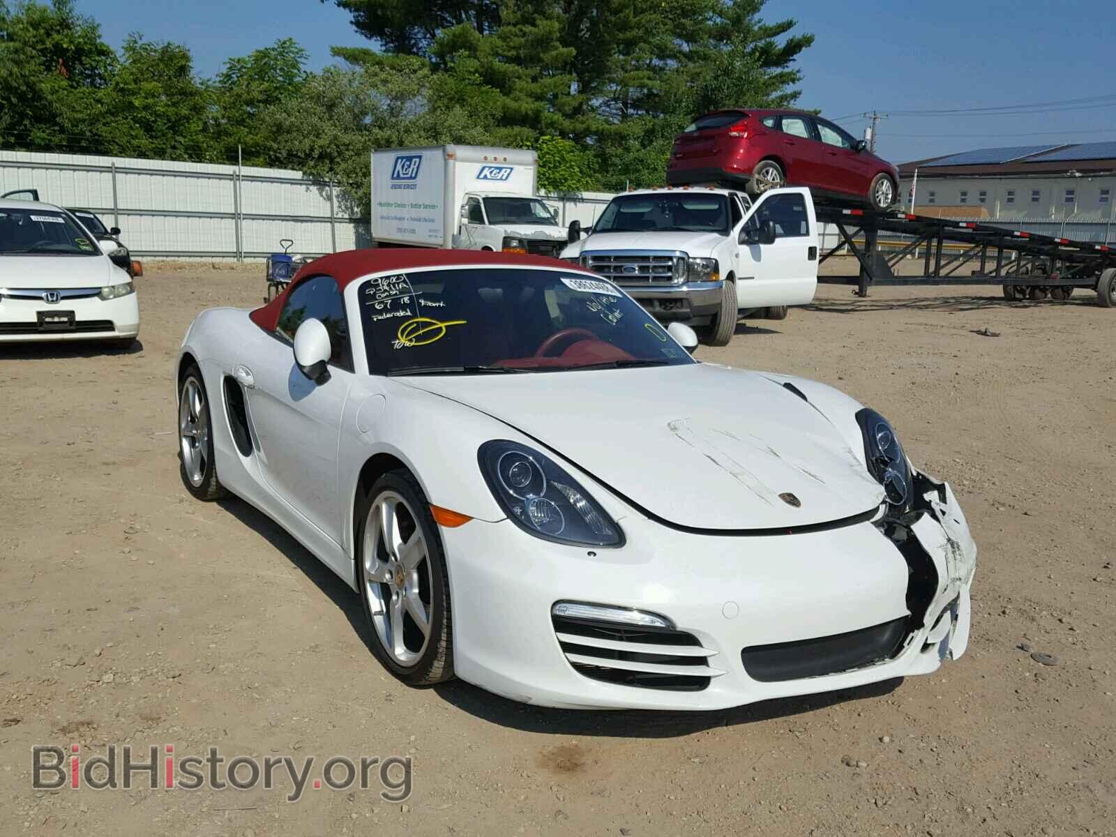 Фотография WP0CA2A89DS113885 - PORSCHE BOXSTER 2013