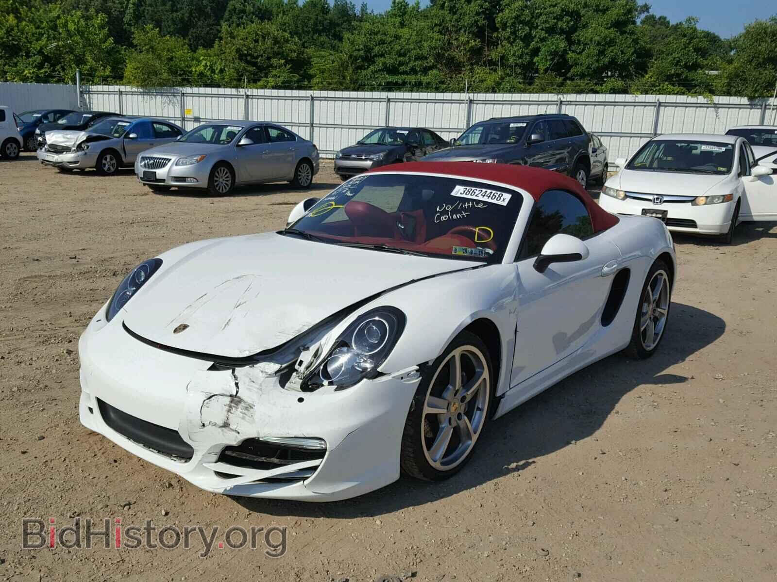 2013 PORSCHE BOXSTER - VIN: WP0CA2A89DS113885 - Фото 2