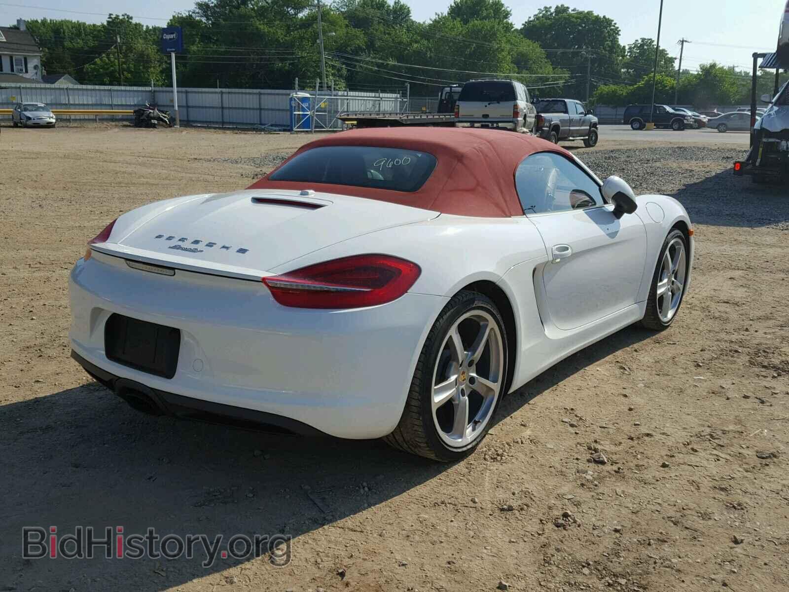 2013 PORSCHE BOXSTER - VIN: WP0CA2A89DS113885 - Фото 4